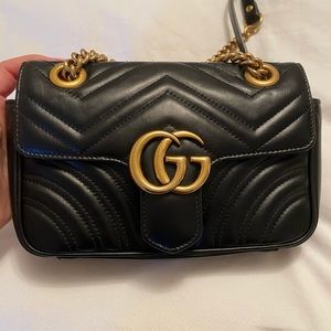 Gucci Marmont Mini Leather Bag